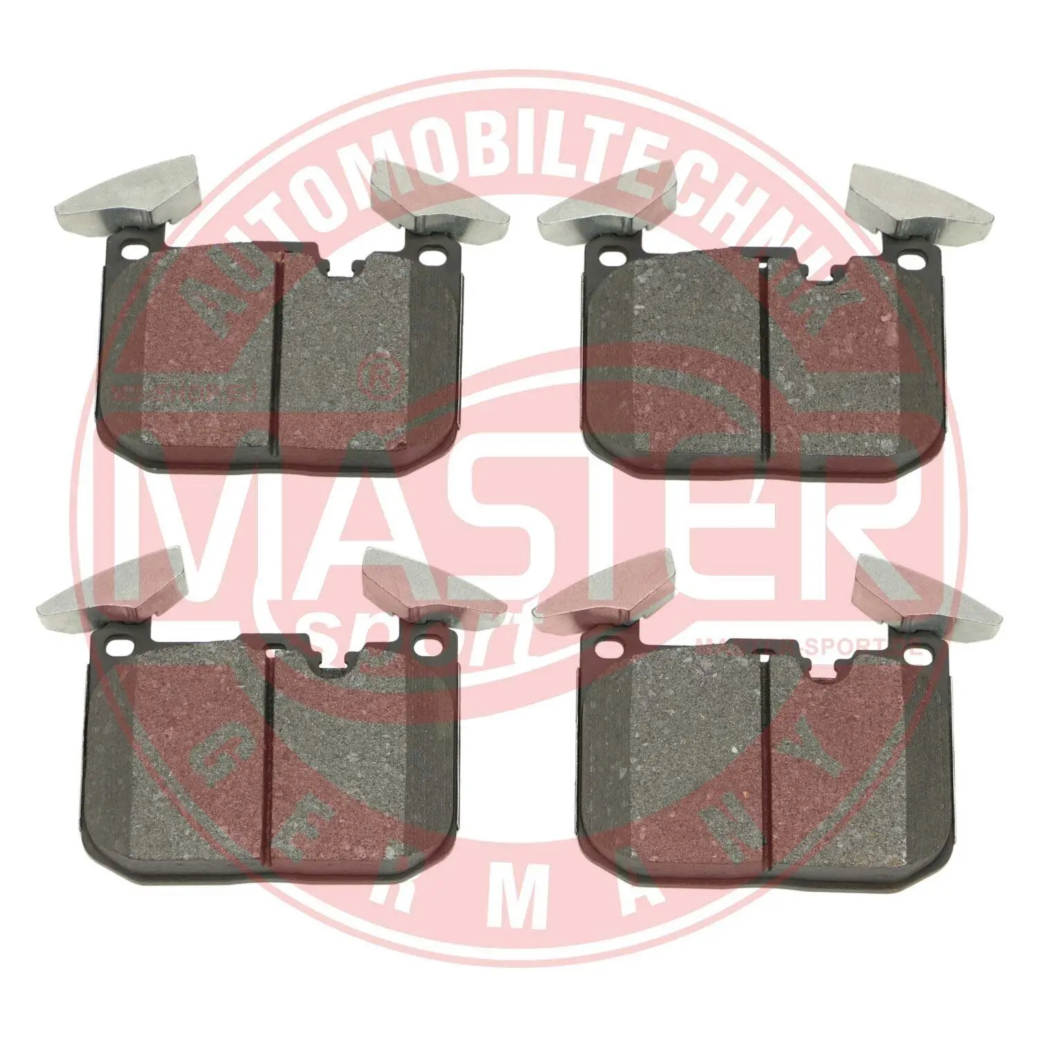 Bremsbelagsatz, Scheibenbremse Vorderachse MASTER-SPORT GERMANY 13046048752N-SET-MS