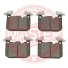 Bremsbelagsatz, Scheibenbremse Vorderachse MASTER-SPORT GERMANY 13046048752N-SET-MS