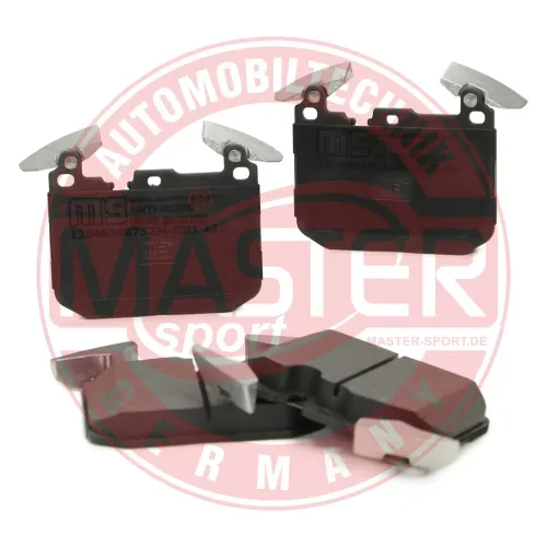 Bremsbelagsatz, Scheibenbremse Vorderachse MASTER-SPORT GERMANY 13046048752N-SET-MS Bild Bremsbelagsatz, Scheibenbremse Vorderachse MASTER-SPORT GERMANY 13046048752N-SET-MS