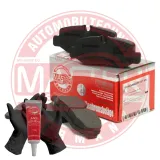 Bremsbelagsatz, Scheibenbremse Hinterachse MASTER-SPORT GERMANY 13046048822N-SET-MS