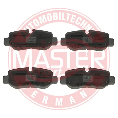 Bremsbelagsatz, Scheibenbremse Hinterachse MASTER-SPORT GERMANY 13046048822N-SET-MS Bild Bremsbelagsatz, Scheibenbremse Hinterachse MASTER-SPORT GERMANY 13046048822N-SET-MS