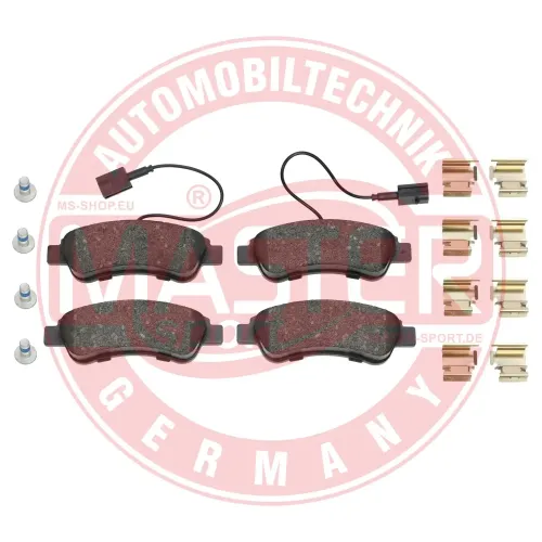 Bremsbelagsatz, Scheibenbremse Hinterachse MASTER-SPORT GERMANY 13046048892N-SET-MS Bild Bremsbelagsatz, Scheibenbremse Hinterachse MASTER-SPORT GERMANY 13046048892N-SET-MS