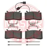 Bremsbelagsatz, Scheibenbremse Vorderachse MASTER-SPORT GERMANY 13046048942N-SET-MS