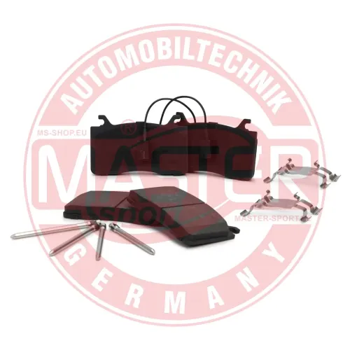 Bremsbelagsatz, Scheibenbremse Vorderachse MASTER-SPORT GERMANY 13046048942N-SET-MS Bild Bremsbelagsatz, Scheibenbremse Vorderachse MASTER-SPORT GERMANY 13046048942N-SET-MS