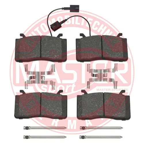 Bremsbelagsatz, Scheibenbremse Vorderachse MASTER-SPORT GERMANY 13046048942N-SET-MS Bild Bremsbelagsatz, Scheibenbremse Vorderachse MASTER-SPORT GERMANY 13046048942N-SET-MS