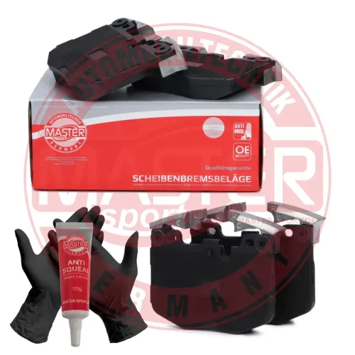 Bremsbelagsatz, Scheibenbremse Vorderachse MASTER-SPORT GERMANY 13046048972N-SET-MS Bild Bremsbelagsatz, Scheibenbremse Vorderachse MASTER-SPORT GERMANY 13046048972N-SET-MS