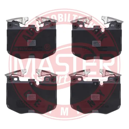 Bremsbelagsatz, Scheibenbremse Vorderachse MASTER-SPORT GERMANY 13046048972N-SET-MS Bild Bremsbelagsatz, Scheibenbremse Vorderachse MASTER-SPORT GERMANY 13046048972N-SET-MS