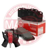 Bremsbelagsatz, Scheibenbremse MASTER-SPORT GERMANY 13046049142N-SET-MS