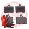Bremsbelagsatz, Scheibenbremse Hinterachse MASTER-SPORT GERMANY 13046049212N-SET-MSP