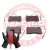 Bremsbelagsatz, Scheibenbremse Vorderachse MASTER-SPORT GERMANY 13046049722N-SET-MS