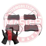 Bremsbelagsatz, Scheibenbremse Vorderachse MASTER-SPORT GERMANY 13046049722N-SET-MS