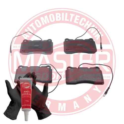 Bremsbelagsatz, Scheibenbremse Vorderachse MASTER-SPORT GERMANY 13046049722N-SET-MS Bild Bremsbelagsatz, Scheibenbremse Vorderachse MASTER-SPORT GERMANY 13046049722N-SET-MS