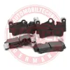 Bremsbelagsatz, Scheibenbremse Hinterachse MASTER-SPORT GERMANY 13046049762K-SET-MS Bild Bremsbelagsatz, Scheibenbremse Hinterachse MASTER-SPORT GERMANY 13046049762K-SET-MS