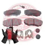 Bremsbelagsatz, Scheibenbremse Vorderachse MASTER-SPORT GERMANY 13046049782N-SET-MS