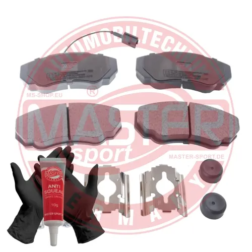 Bremsbelagsatz, Scheibenbremse Vorderachse MASTER-SPORT GERMANY 13046049782N-SET-MS Bild Bremsbelagsatz, Scheibenbremse Vorderachse MASTER-SPORT GERMANY 13046049782N-SET-MS