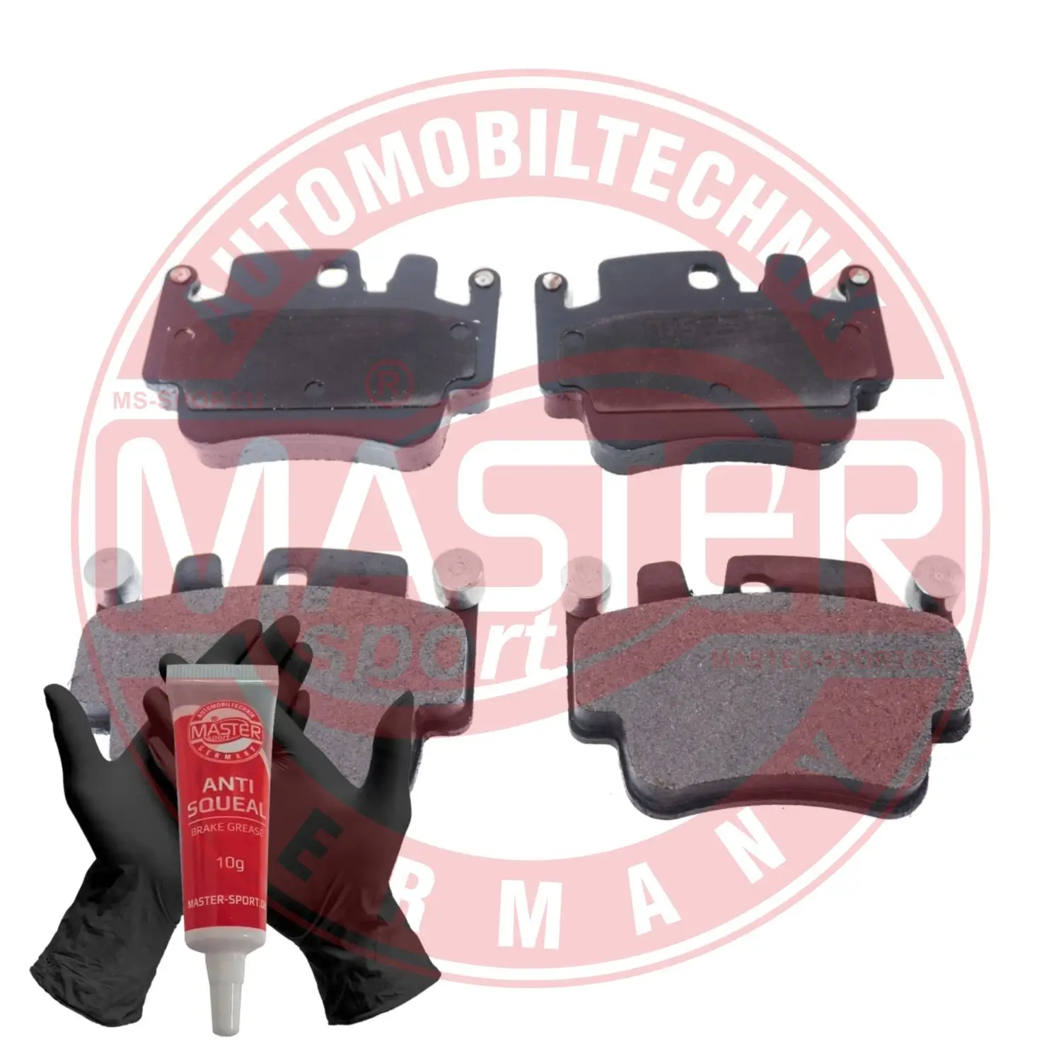 Bremsbelagsatz, Scheibenbremse MASTER-SPORT GERMANY 13046049872N-SET-MS