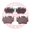 Bremsbelagsatz, Scheibenbremse MASTER-SPORT GERMANY 13046049872N-SET-MS
