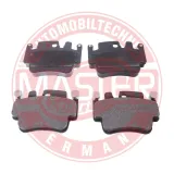Bremsbelagsatz, Scheibenbremse MASTER-SPORT GERMANY 13046049872N-SET-MS