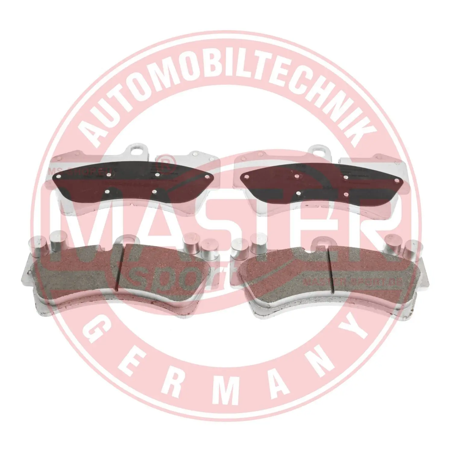Bremsbelagsatz, Scheibenbremse Vorderachse MASTER-SPORT GERMANY 13046049932K-SET-MS