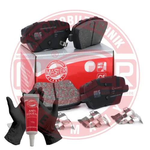 Bremsbelagsatz, Scheibenbremse Hinterachse MASTER-SPORT GERMANY 13046055092N-SET-MS Bild Bremsbelagsatz, Scheibenbremse Hinterachse MASTER-SPORT GERMANY 13046055092N-SET-MS
