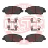Bremsbelagsatz, Scheibenbremse Vorderachse MASTER-SPORT GERMANY 13046055102N-SET-MS Bild Bremsbelagsatz, Scheibenbremse Vorderachse MASTER-SPORT GERMANY 13046055102N-SET-MS