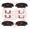 Bremsbelagsatz, Scheibenbremse Vorderachse MASTER-SPORT GERMANY 13046055102N-SET-MS Bild Bremsbelagsatz, Scheibenbremse Vorderachse MASTER-SPORT GERMANY 13046055102N-SET-MS