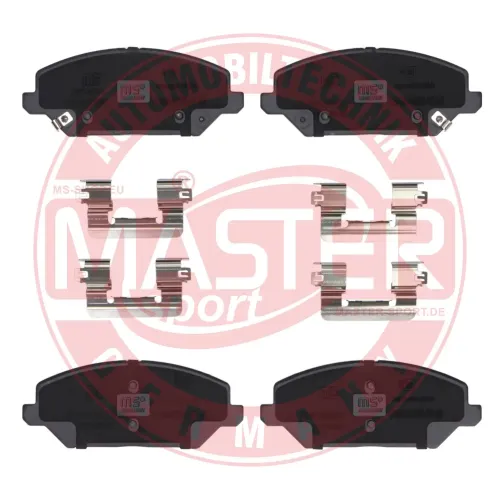 Bremsbelagsatz, Scheibenbremse Vorderachse MASTER-SPORT GERMANY 13046055102N-SET-MS Bild Bremsbelagsatz, Scheibenbremse Vorderachse MASTER-SPORT GERMANY 13046055102N-SET-MS