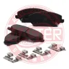 Bremsbelagsatz, Scheibenbremse Vorderachse MASTER-SPORT GERMANY 13046055102N-SET-MS Bild Bremsbelagsatz, Scheibenbremse Vorderachse MASTER-SPORT GERMANY 13046055102N-SET-MS