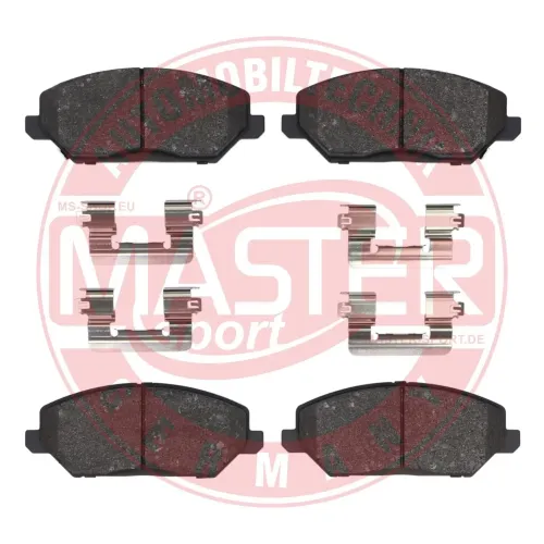 Bremsbelagsatz, Scheibenbremse Vorderachse MASTER-SPORT GERMANY 13046055102N-SET-MS Bild Bremsbelagsatz, Scheibenbremse Vorderachse MASTER-SPORT GERMANY 13046055102N-SET-MS