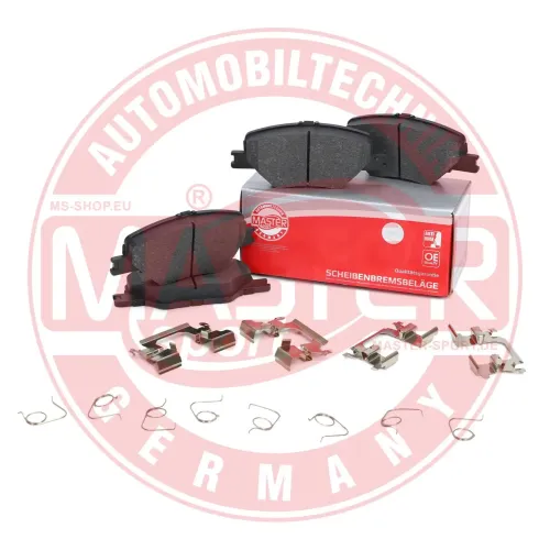 Bremsbelagsatz, Scheibenbremse Vorderachse MASTER-SPORT GERMANY 13046055112N-SET-MS Bild Bremsbelagsatz, Scheibenbremse Vorderachse MASTER-SPORT GERMANY 13046055112N-SET-MS