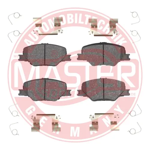 Bremsbelagsatz, Scheibenbremse Vorderachse MASTER-SPORT GERMANY 13046055112N-SET-MS Bild Bremsbelagsatz, Scheibenbremse Vorderachse MASTER-SPORT GERMANY 13046055112N-SET-MS