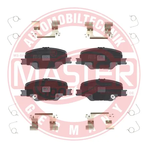 Bremsbelagsatz, Scheibenbremse Vorderachse MASTER-SPORT GERMANY 13046055112N-SET-MS Bild Bremsbelagsatz, Scheibenbremse Vorderachse MASTER-SPORT GERMANY 13046055112N-SET-MS