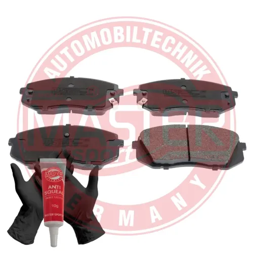 Bremsbelagsatz, Scheibenbremse Vorderachse MASTER-SPORT GERMANY 13046056002N-SET-MS Bild Bremsbelagsatz, Scheibenbremse Vorderachse MASTER-SPORT GERMANY 13046056002N-SET-MS