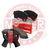 Bremsbelagsatz, Scheibenbremse Vorderachse MASTER-SPORT GERMANY 13046056102N-SET-MS