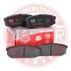 Bremsbelagsatz, Scheibenbremse Hinterachse MASTER-SPORT GERMANY 13046056192N-SET-MS Bild Bremsbelagsatz, Scheibenbremse Hinterachse MASTER-SPORT GERMANY 13046056192N-SET-MS
