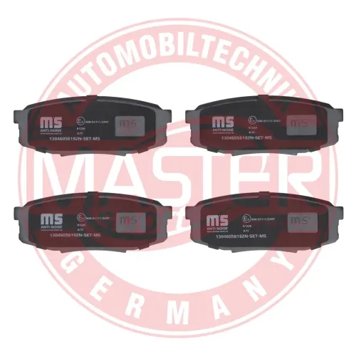 Bremsbelagsatz, Scheibenbremse Hinterachse MASTER-SPORT GERMANY 13046056192N-SET-MS Bild Bremsbelagsatz, Scheibenbremse Hinterachse MASTER-SPORT GERMANY 13046056192N-SET-MS
