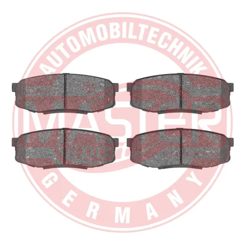 Bremsbelagsatz, Scheibenbremse Hinterachse MASTER-SPORT GERMANY 13046056192N-SET-MS Bild Bremsbelagsatz, Scheibenbremse Hinterachse MASTER-SPORT GERMANY 13046056192N-SET-MS