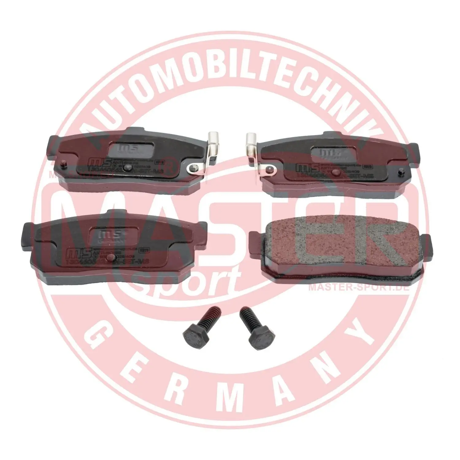 Bremsbelagsatz, Scheibenbremse Hinterachse MASTER-SPORT GERMANY 13046056262N-SET-MS