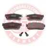Bremsbelagsatz, Scheibenbremse Hinterachse MASTER-SPORT GERMANY 13046056262N-SET-MS