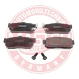 Bremsbelagsatz, Scheibenbremse Hinterachse MASTER-SPORT GERMANY 13046056262N-SET-MS