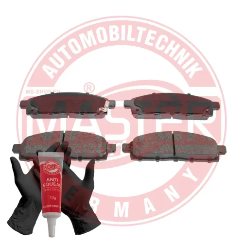 Bremsbelagsatz, Scheibenbremse Vorderachse MASTER-SPORT GERMANY 13046056312N-SET-MS Bild Bremsbelagsatz, Scheibenbremse Vorderachse MASTER-SPORT GERMANY 13046056312N-SET-MS