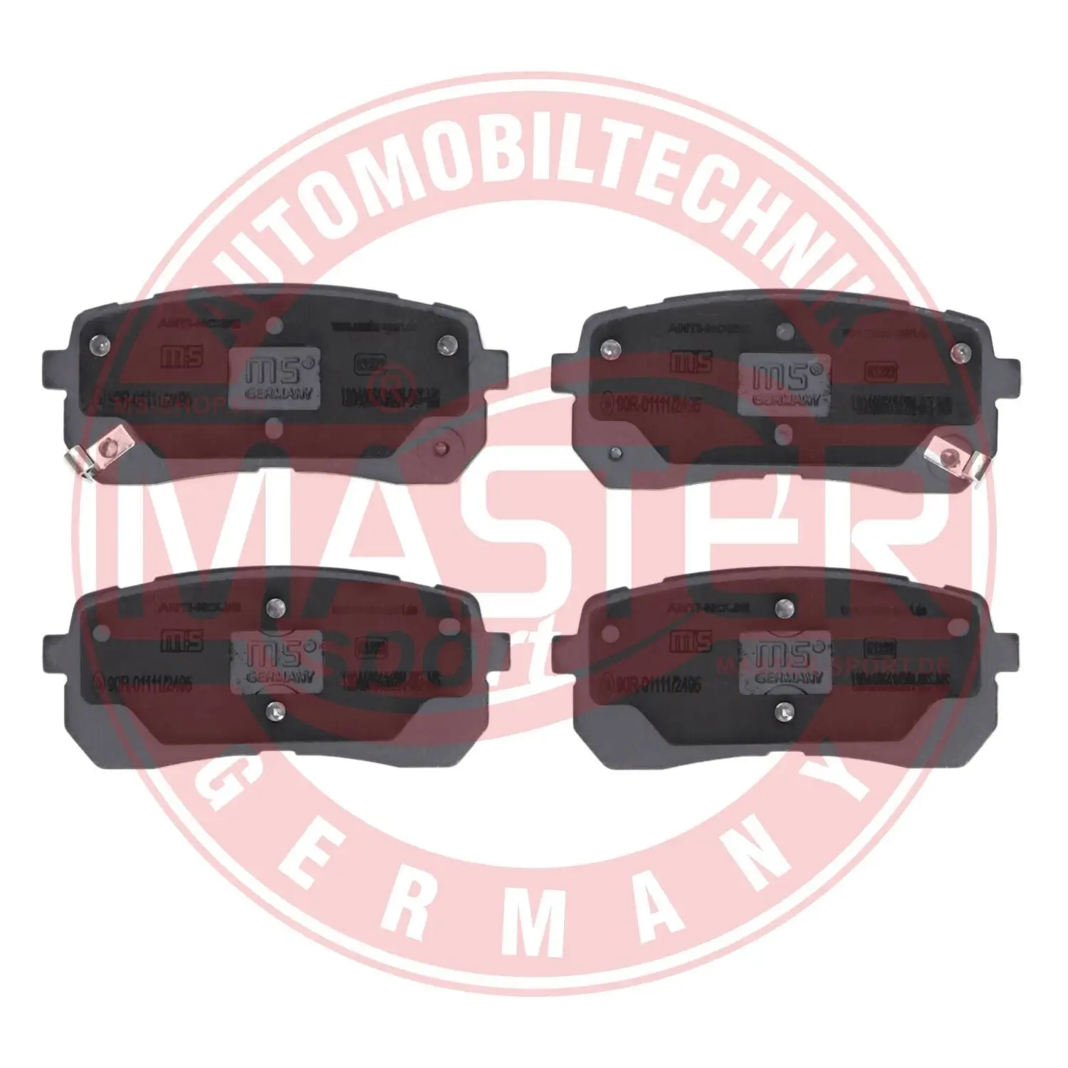 Bremsbelagsatz, Scheibenbremse Hinterachse MASTER-SPORT GERMANY 13046056362N-SET-MS
