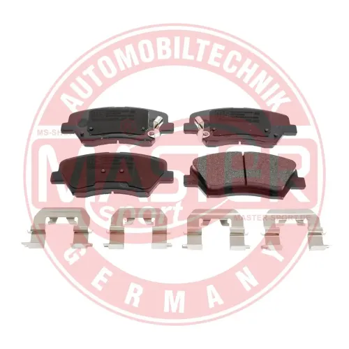 Bremsbelagsatz, Scheibenbremse Vorderachse MASTER-SPORT GERMANY 13046056452N-SET-MS Bild Bremsbelagsatz, Scheibenbremse Vorderachse MASTER-SPORT GERMANY 13046056452N-SET-MS