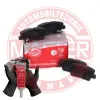 Bremsbelagsatz, Scheibenbremse Hinterachse MASTER-SPORT GERMANY 13046056502N-SET-MS Bild Bremsbelagsatz, Scheibenbremse Hinterachse MASTER-SPORT GERMANY 13046056502N-SET-MS