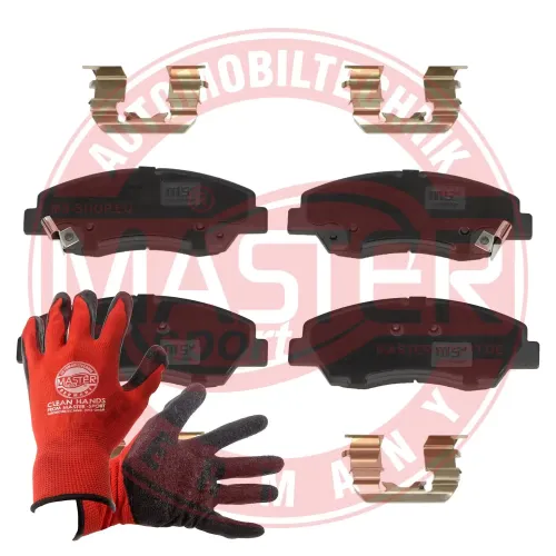 Bremsbelagsatz, Scheibenbremse Vorderachse MASTER-SPORT GERMANY 13046056532N-SET-MSP Bild Bremsbelagsatz, Scheibenbremse Vorderachse MASTER-SPORT GERMANY 13046056532N-SET-MSP