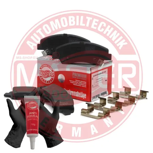 Bremsbelagsatz, Scheibenbremse Vorderachse MASTER-SPORT GERMANY 13046056532N-SET-MS Bild Bremsbelagsatz, Scheibenbremse Vorderachse MASTER-SPORT GERMANY 13046056532N-SET-MS