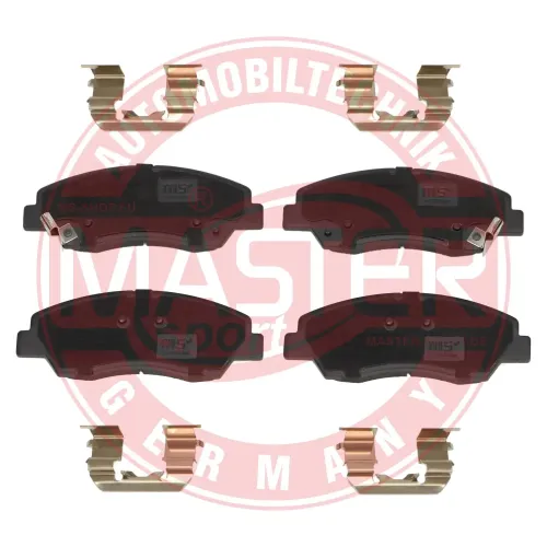 Bremsbelagsatz, Scheibenbremse Vorderachse MASTER-SPORT GERMANY 13046056532N-SET-MS Bild Bremsbelagsatz, Scheibenbremse Vorderachse MASTER-SPORT GERMANY 13046056532N-SET-MS