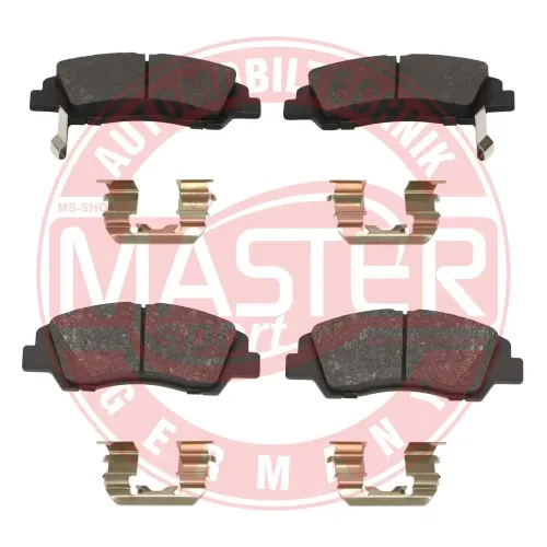Bremsbelagsatz, Scheibenbremse Vorderachse MASTER-SPORT GERMANY 13046056532N-SET-MS Bild Bremsbelagsatz, Scheibenbremse Vorderachse MASTER-SPORT GERMANY 13046056532N-SET-MS