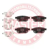 Bremsbelagsatz, Scheibenbremse Hinterachse MASTER-SPORT GERMANY 13046056552N-SET-MS
