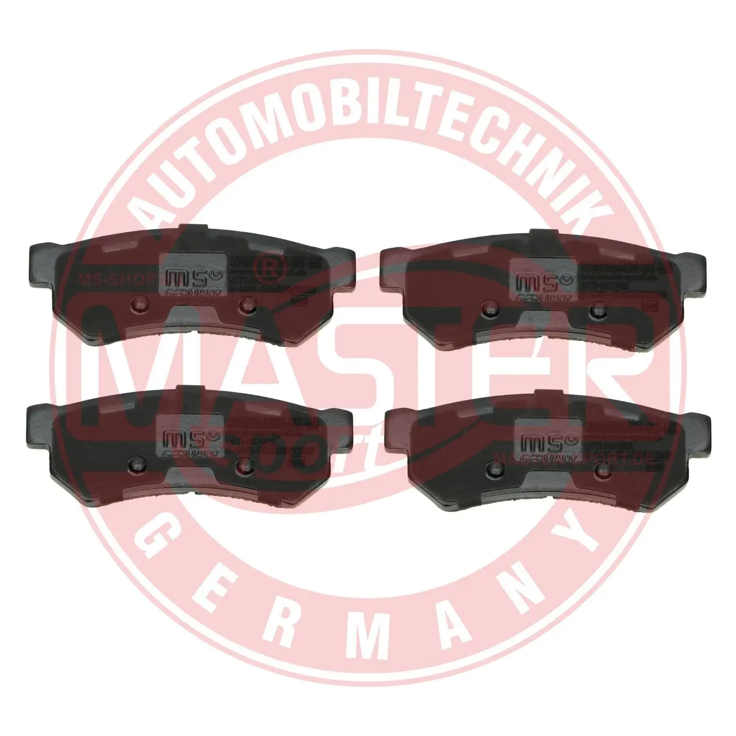 Bremsbelagsatz, Scheibenbremse Hinterachse MASTER-SPORT GERMANY 13046056632N-SET-MS